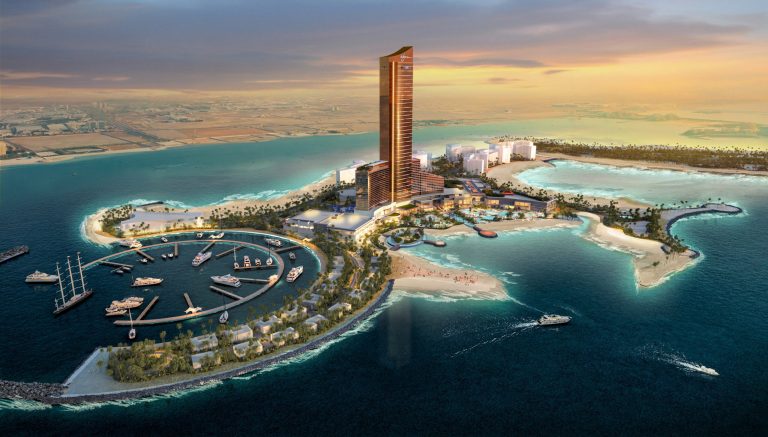 Wynn Al Marjan Island View of island